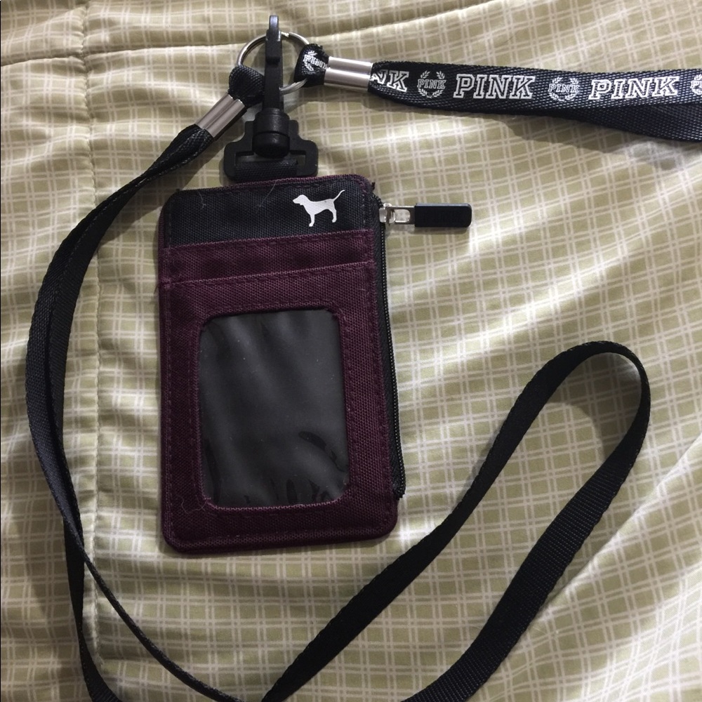 Victoria Secret “Pink” lanyard and wristlet.